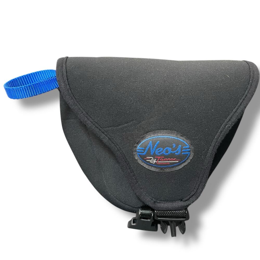 Tamrac Neos Neoprene DSLR Day Holster Camera Bag Black USA Made Padded Vintage